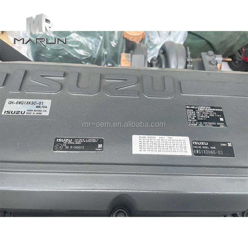 Brand-New Original 6WG1XKSC-01 Stage 3 300KW/1800R/min Engine Assembly for Sany 500 Excavator and Other Construction Machinery