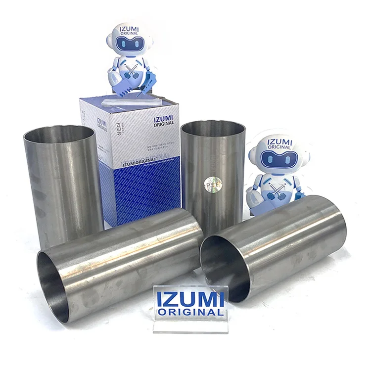 IZUMI ORIGINAL 4JB1 4JB1T Cylinder Liner 8-97176690-0 8-97245604-0 8-97147984 8-97176701-0 Cylinder Sleeve For ISUZU