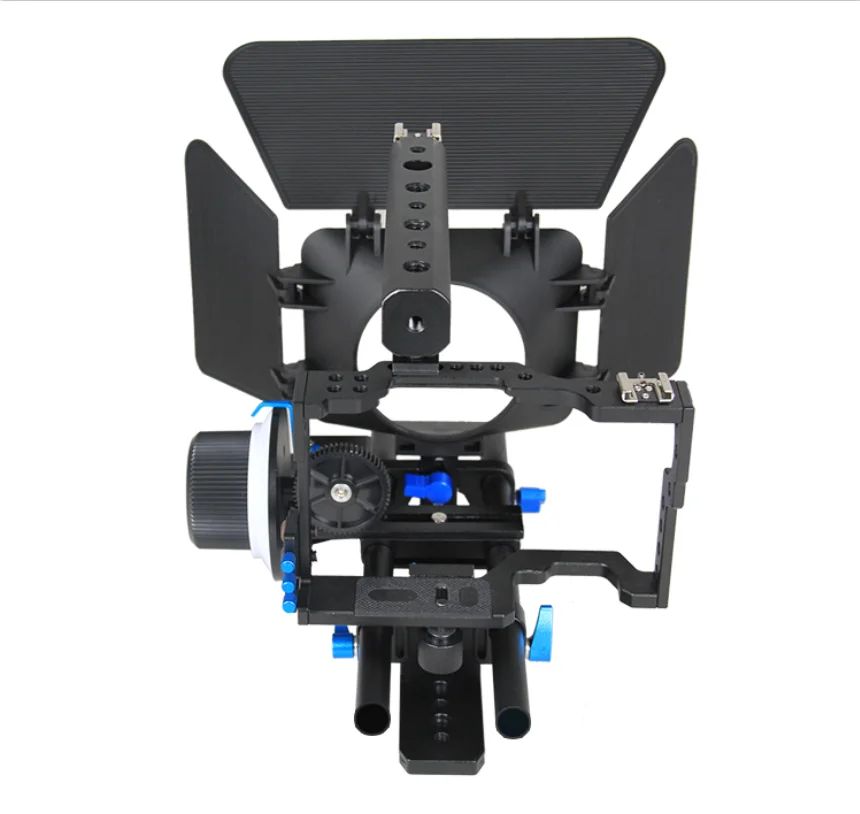 Video Camera Handheld Cage Kit Movie Filming Equipment With Follow