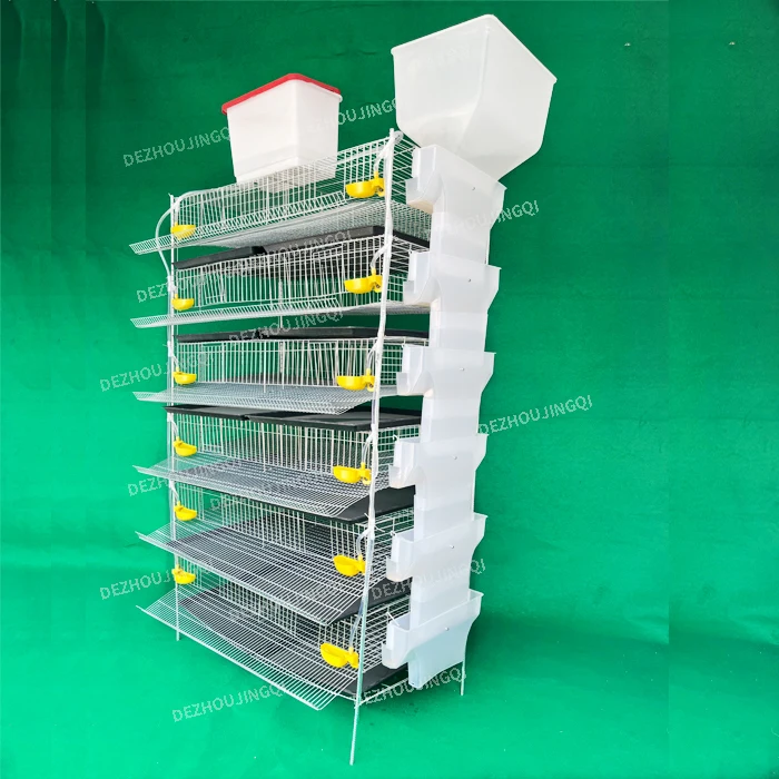 High Quality H Type Automatic Feeding Quail Cage Quail Cages for Egg Production Layer