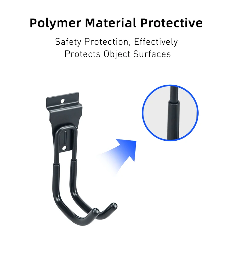 Trending Durable Wall Mount Garage Tool Organizer Storage Hook Heavy Duty Garage Wall Rack Hooks for Hanging manufacture