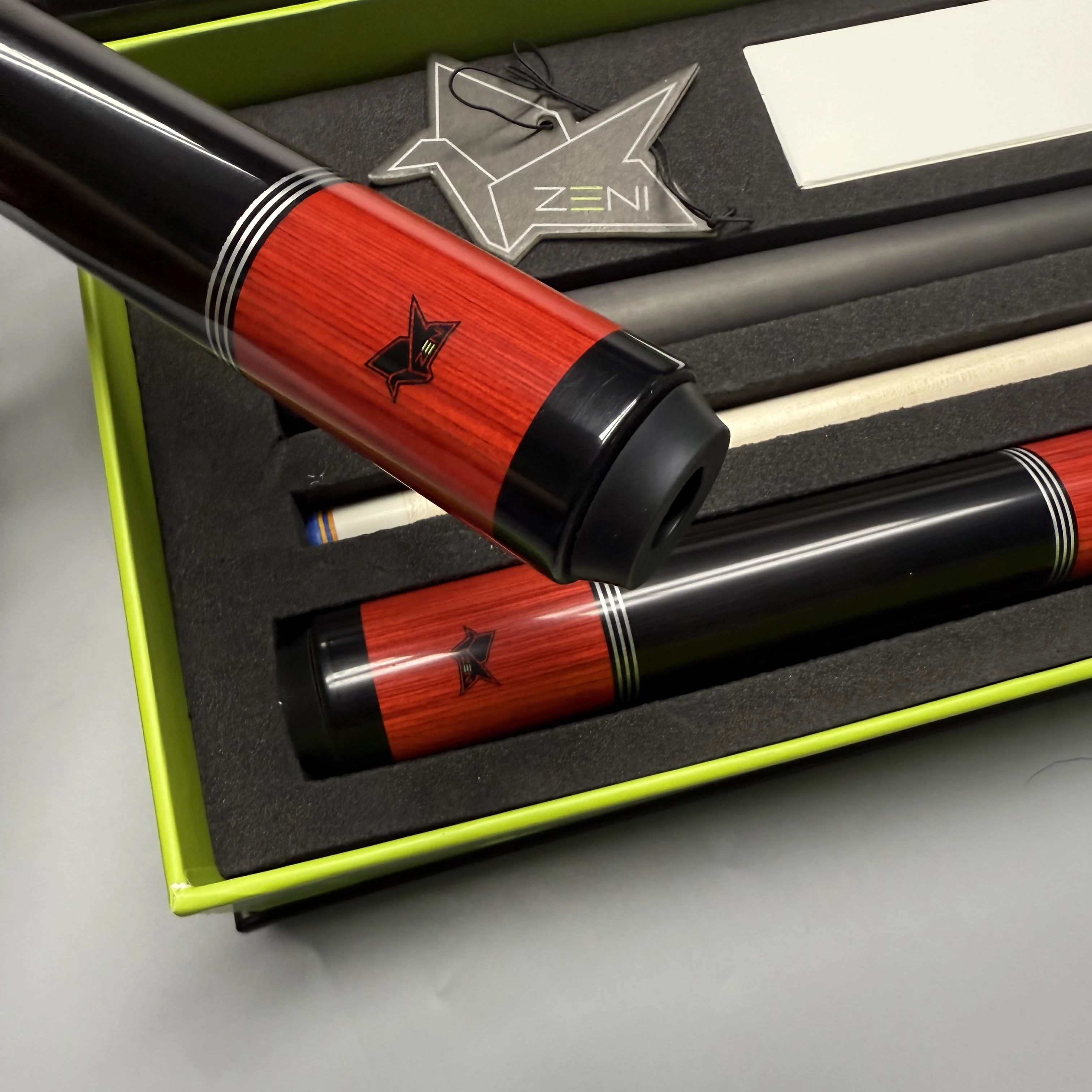 Premium ZENI ZX01 Carbon Fiber Billiard Cue Stick 11.8mm Carbon