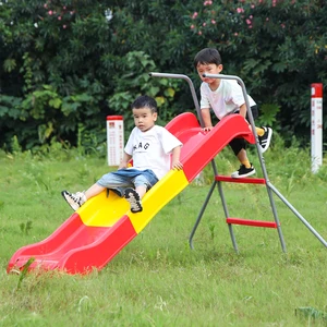 Cheap Price Children Playground Single Slide Equipment Manufacturer Toddler Outdoor Playhouse Slide Safe Multi-triangle Solid