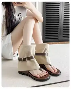 Stylish Boutique Bow Sandals for Girls High Quality Summer Spring Outwear Zip Flat Outdoor Design Inspired Princess Fashion