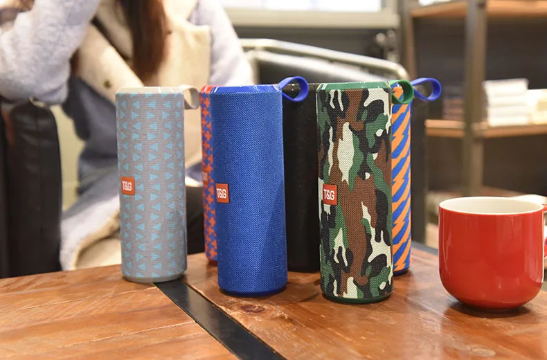 TG126 Hot Sale Mini IPX4 Waterproof Outdoor Bluetooth Speaker Wireless With FM Radio - ANKUX.COM