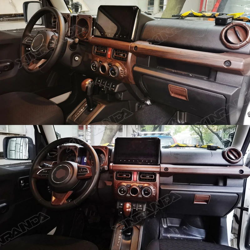 Jimny JB74 JB64 JC74 Wood Grain Interior Decoration Accessories