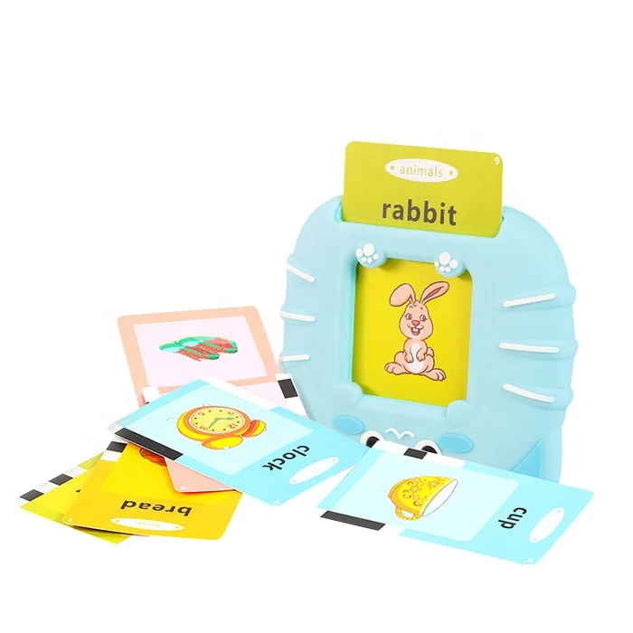 YMX KA06 пользовательские говорящие слова фонарик карточка Обучающие игрушки машина для детей мальчиков