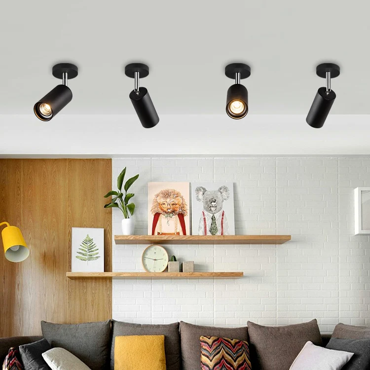 Современный дизайн 48 в gu10 cob фокус Вращающаяся головка квадратная Магнитная линейная домашняя система рельсовое освещение треки светодиодный светильник