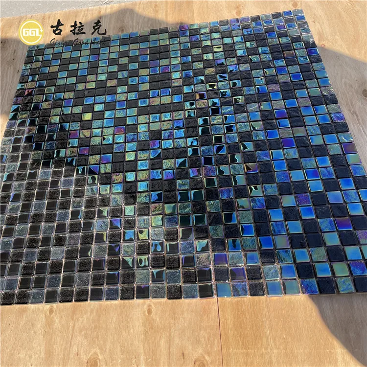 glittering outdoor swimming pool mosaic tiles 12 30x30 for sale factory