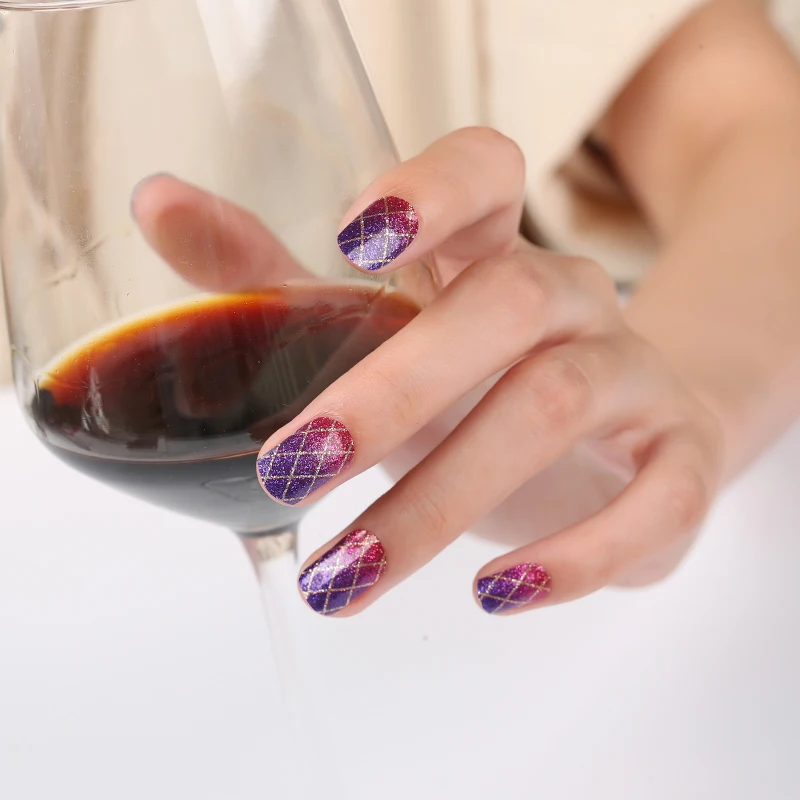 Minkissy Nageldesign Netz-Folienstreifen – Selbstklebende Hohlnetz-Aufkleber Für DIY Maniküre Zu Hause & Salon