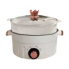 White-20-28CM-PP Steamer