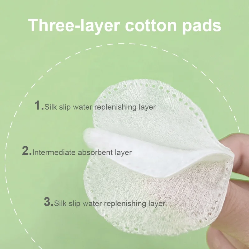 Nonwoven Cotton Pad Disposable Round Cotton Pads Buy Biodegradable