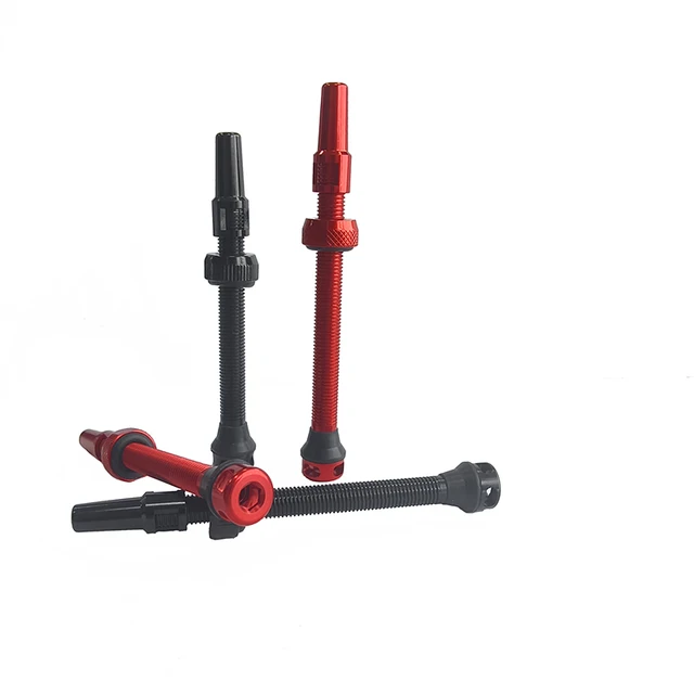 Road Bike Mtb Bicycle Tubeless Tire Valve 60mm 80mm Presta Alloy Materials Anodized Brass Core Tubeless Valves