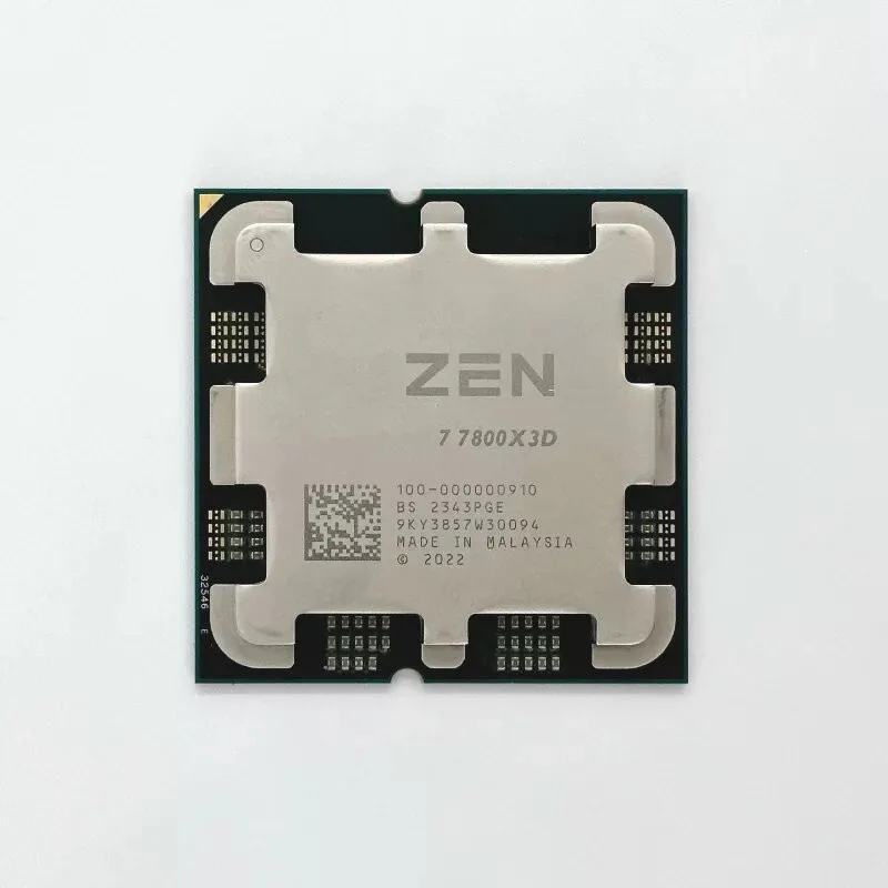 AMD R7 7800X3D CPU - 8-Core Gaming Processor with 3D V-cache