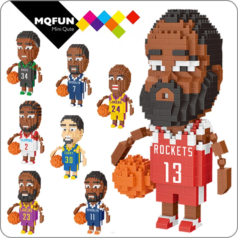 Basketball Mini Figure NEW UK Seller Fits Major Brand Blocks Bricks USA Sport 