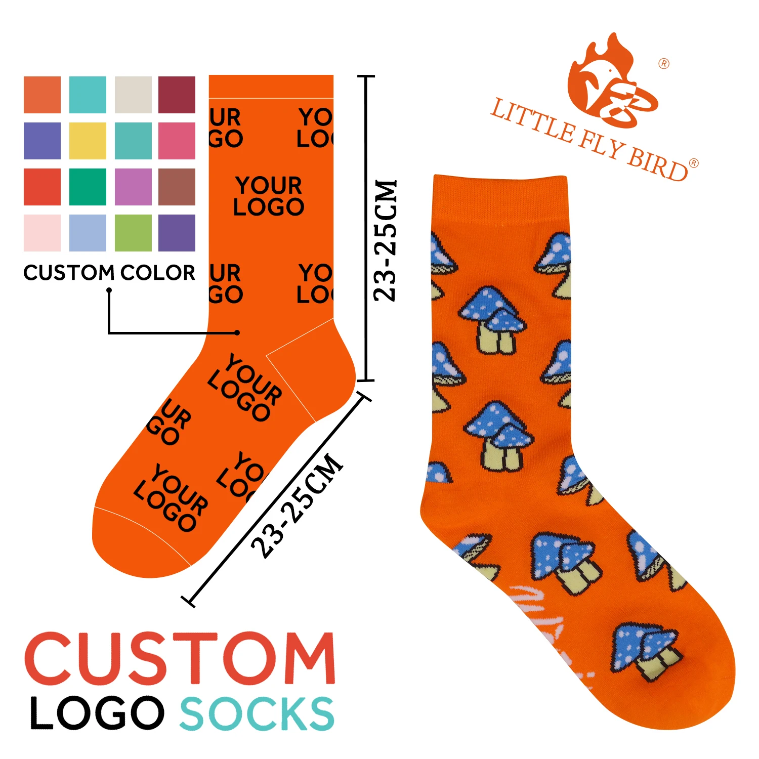 No Minimum Unisex Crew Sock Oem Personalized Design Your Own Customized  Colorful Socks Men Sox Custom Logo Socks - Buy Mens Socks,Custom  Socks,Custom Logo Socks Product on 