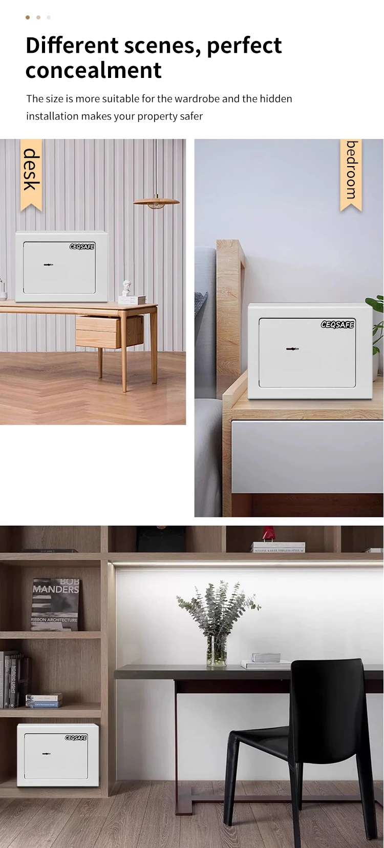 CEQSAFE China Factory Home Office Electronic Pin Code Small Safe Deposit Box Mini Safe factory