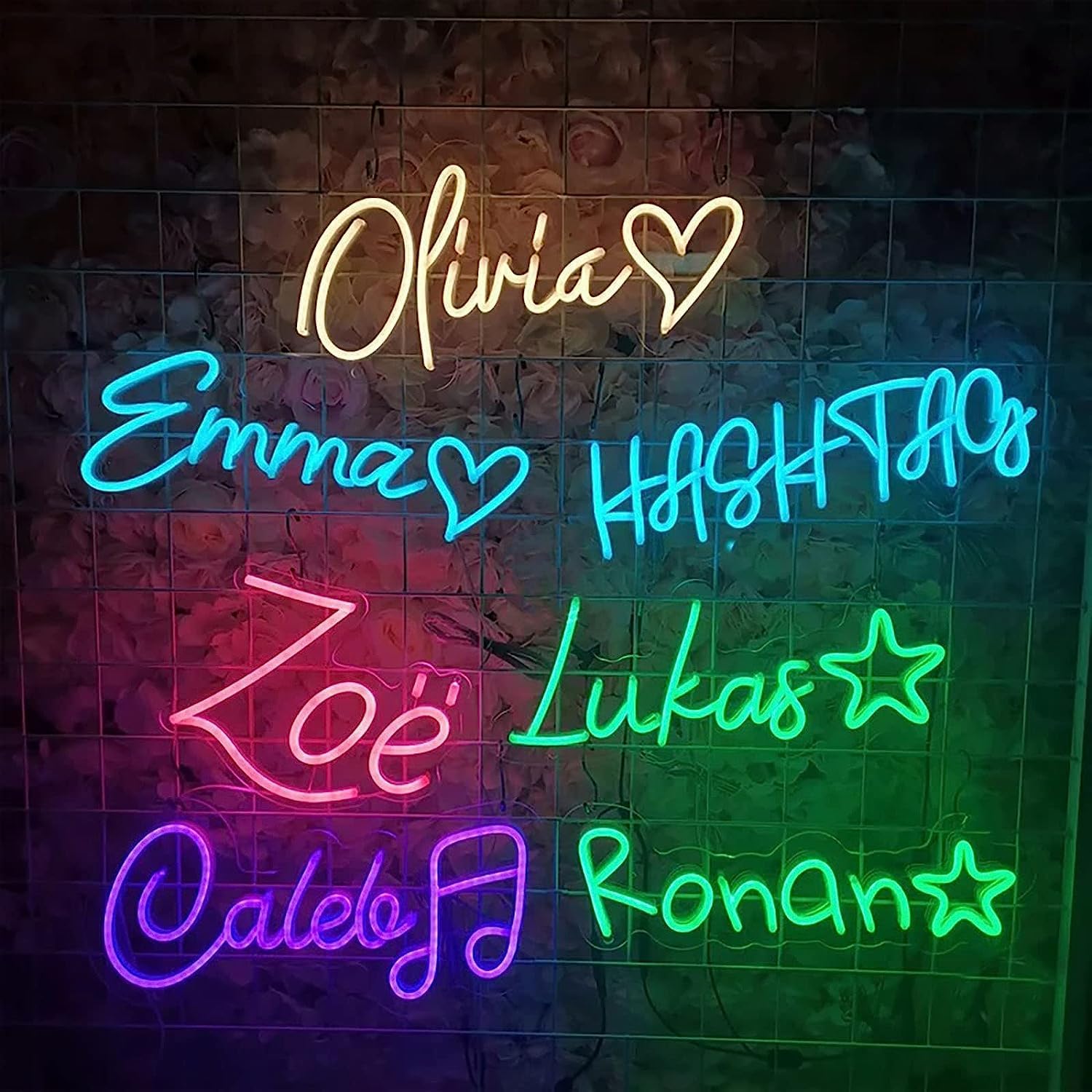 Custom LED Neon Sign Light for Home Party or Bar Energy-Saving and Easy Installation for Advertising in Hospitals
