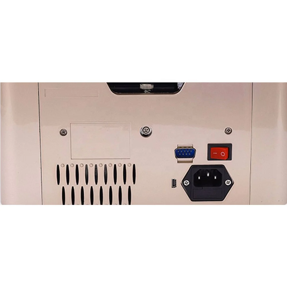 Double Colour Sensor MG UV IR Counterfit Money Detector Cash Counting Machine Banknote Money Bill Counter for Iraqi Dinar IQD