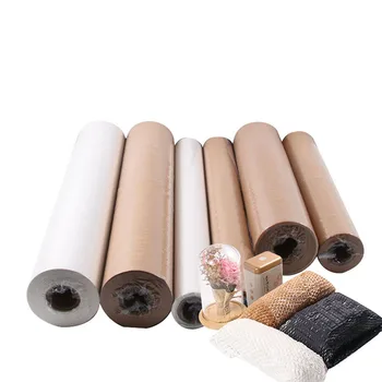 Dropping Recyclable Custom Size Honeycomb Packaging Paper White Honeycomb Cushion Paper Roll Brown Honeycomb Kraft Paper