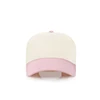 Pink with rice white
