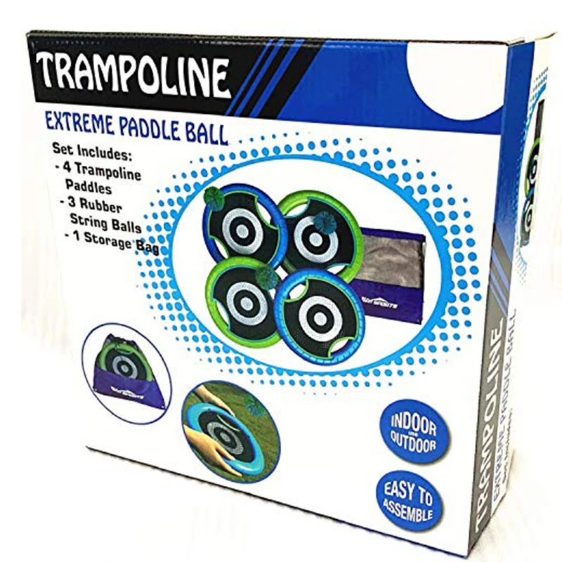 Indoor Outdoor Backyard Garden Trampoline Paddle Ball Beach Sport Ball