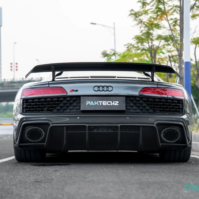 Kit Surround Pequeno Difusor Traseiro para Audi R8 foto 6
