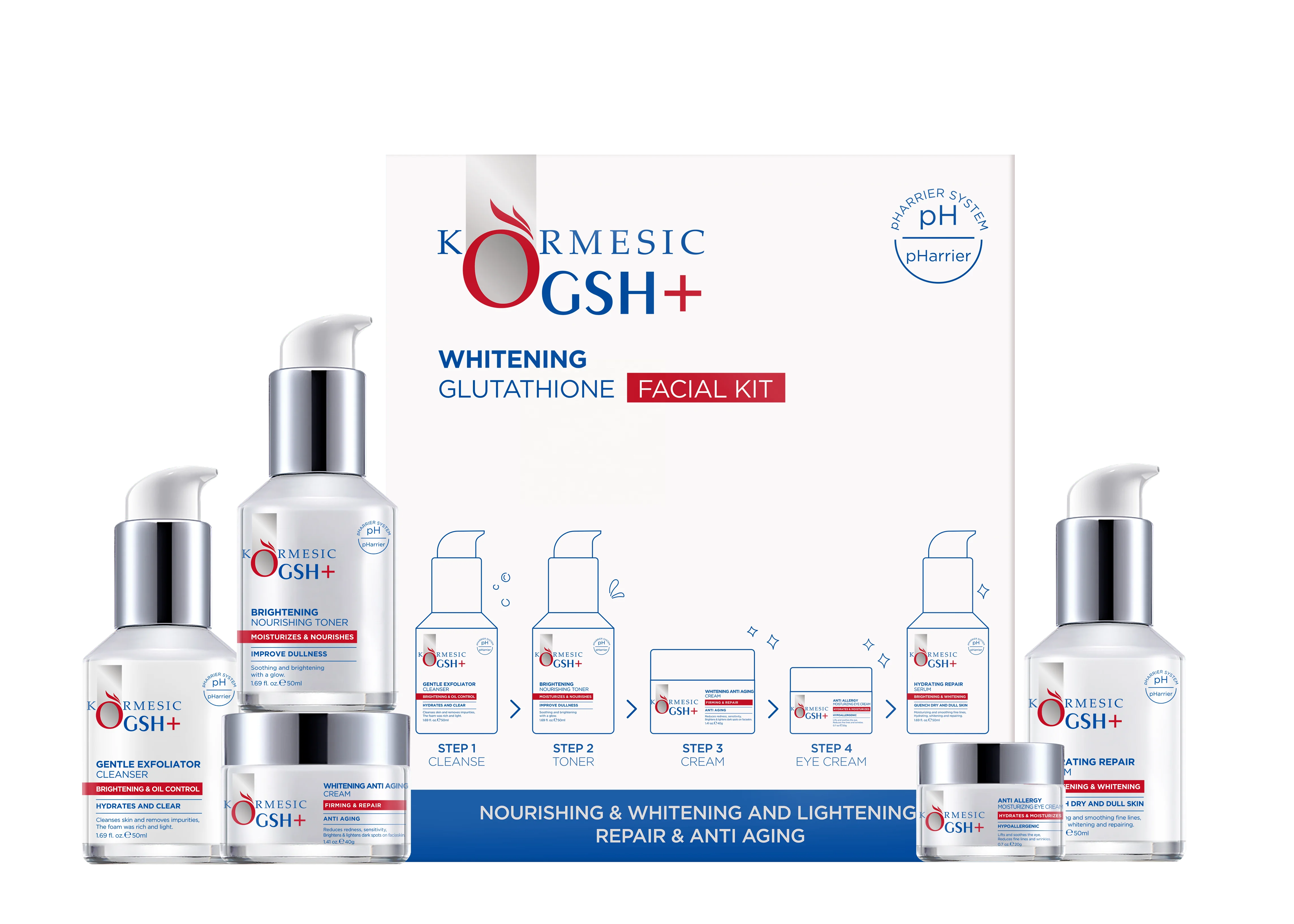 glutathione facial kit Face Wash Glutathione & Vitamin C – USA ROCKS
