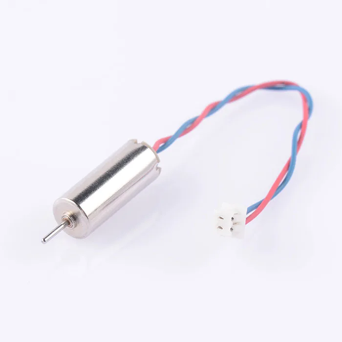 Coreless Motor DC 3V 45000RPM 8.5 X 20mm Micro Brush Motor with 1 Black Helicopter Propeller for Quadcopter Drone Model FPV DIY
