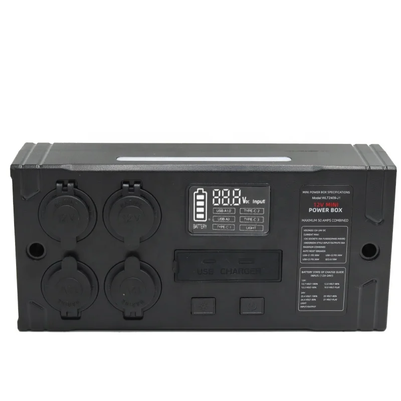New Energy Mini Control Power BOX Hub 12V Triple USB-C QC 3.0 Interface for  Camper RV Pickup Trucks 4WD 1 Year Cigarette Lighter| Alibaba.com