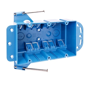 High-Quality Plastic Junction Box Electrical Blue Plastic Junction Box Mould