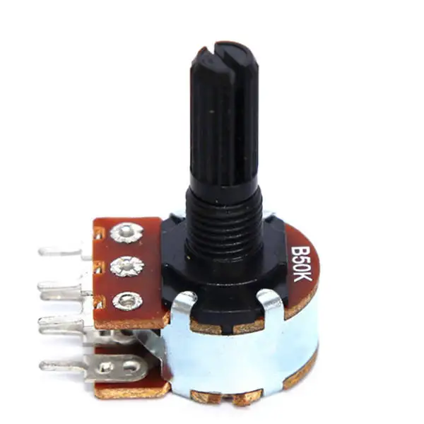 6 Pin Potentiometer Volume Control B50K A10k A103 50k 100k Rotary Potentiometer