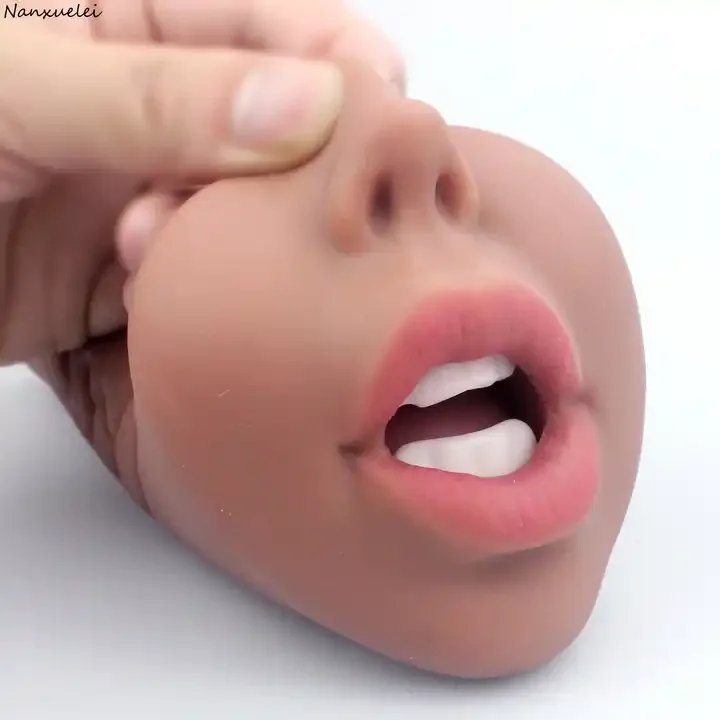 3 in 1 Realistic TPE Male Masturbator Pocket Pussy Stroker with Soft Features for Female Masturbation