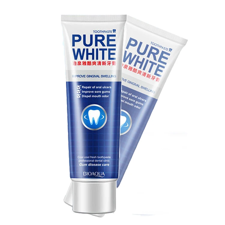 purely white toothpaste