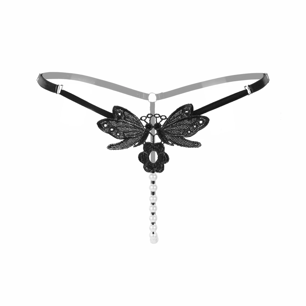embroidered pearl sexy lace underwear womens tran