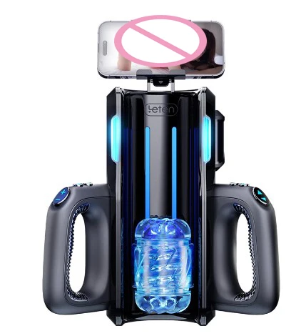 Leten THRUSTING-PRO 12cm Thrusting High Speed Male Masturbator Machine  Automatic Telescopic Vagina Masturbation Sex Toy for Men