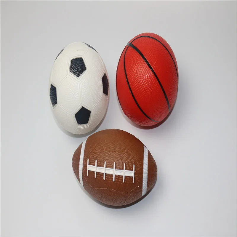 Mini Foam Sports Balls Set Football Basketball Soccer Ball