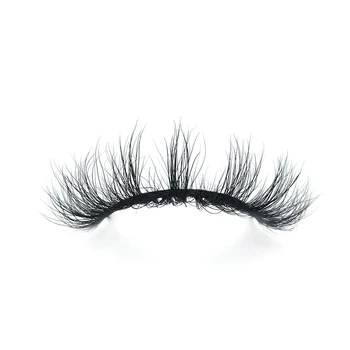 QD crazy girl eyelashes Luxury mink lashes with good quality 15-18mm mink lashes with good price wholesale 3D mink eyelashes