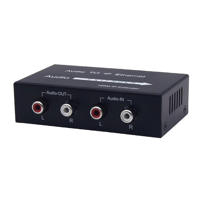 2 Channel Bi-Directional RCA to RJ45 Converter - 150m Audio Extender