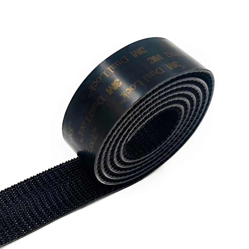 3m SJ3550CF безповрежденная черная двухсторонняя лента с крючком и петлей 1 дюйм *