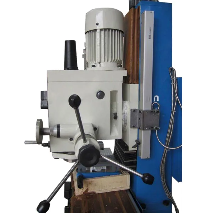 【未使用】FS-STD True MachineHead Aged Nickel Gear Head ZX7045 Auto Feed Drilling Milling Machine - 3 Axis, 45mm