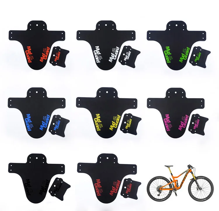 Colorful Mtb Road Bike Mud Flaps Cycling Bicycle Wings Front Bike