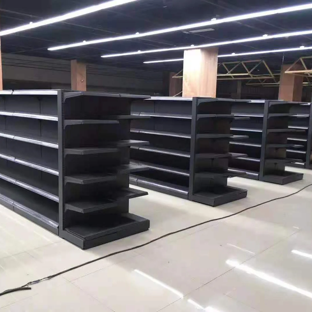 2022 Gondola Rack Easy to Assemble Supermarket Shelves Super Load Bearing Supermarket Racking
