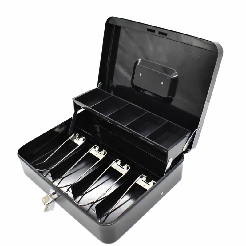 CEQSAFE China Metal Cash Money Box Storage Combination Lock Security Cash Safe Box for Money manufacture