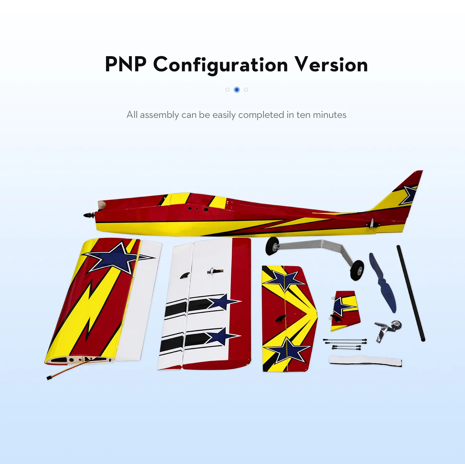 Omphobby Challenger 49 Inch Balsa Wood Airplane Rc Models Fixed Wing