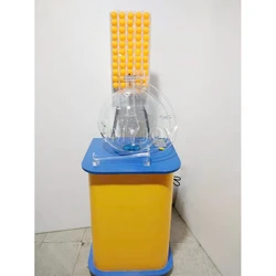 Lucky lotto draw plastic ping pong balls air jet mix lottery online drawing blower machine