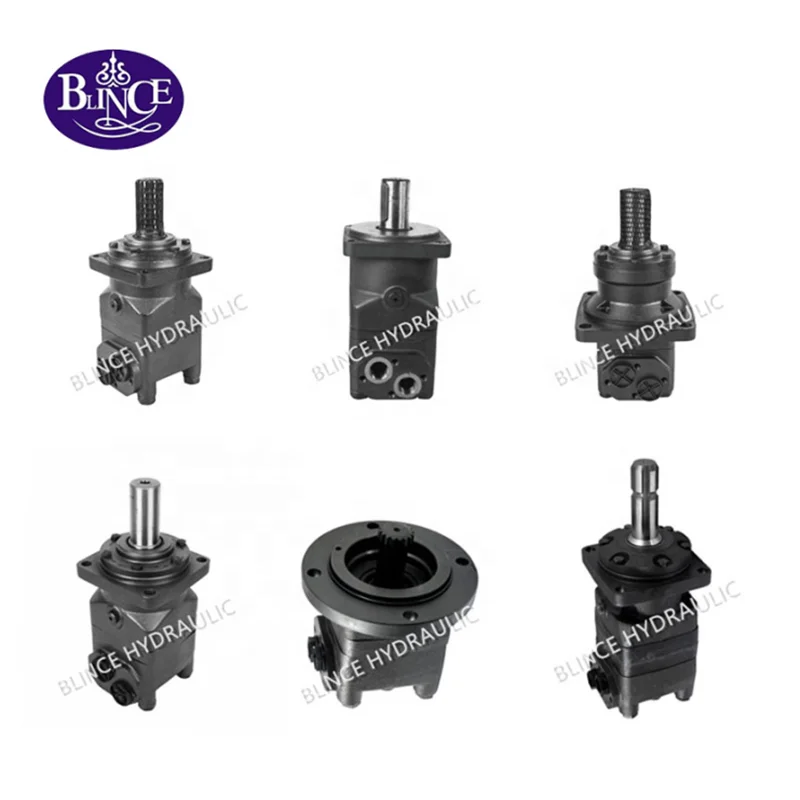 OMT Hydraulic Motor Winch Operate With Control Valve Pump Electrical Machine