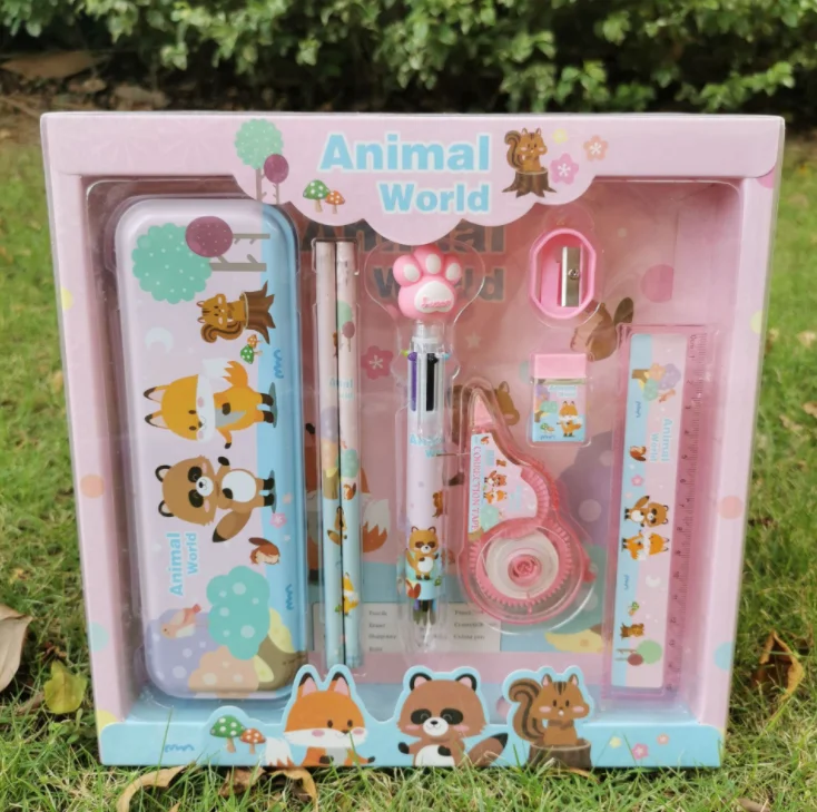Подарочный набор канцелярских принадлежностей для детей оптом
