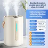 White-Dual spray humidifier plug-in model