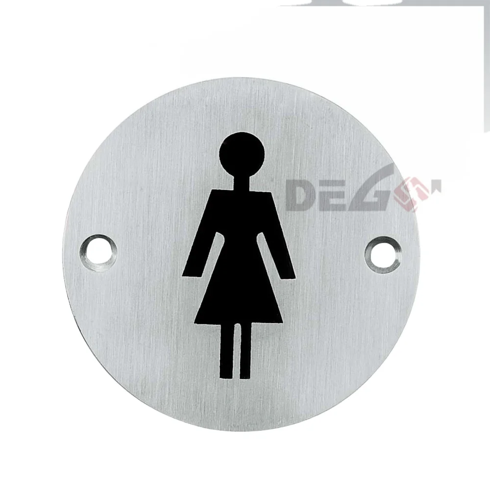 Знак из нержавеющей стали металлическая пластина индикаторная знак для